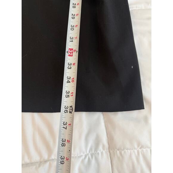 Calvin Klein Little Black Dress belted zip back fully lined size 8 - Picture 6 of 8